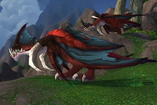 魔兽世界巨兽岛的“原始恐龙蛋”是什么龙掉的，求解