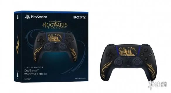 黑金配色超酷！《霍格沃茨之遗》PS5限定手柄今日发售