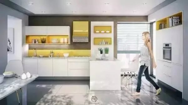 这厨房......时尚时尚最时尚!