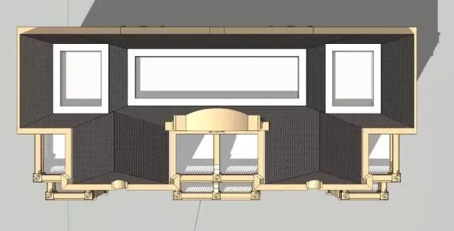 各种风格的石材别墅效果图