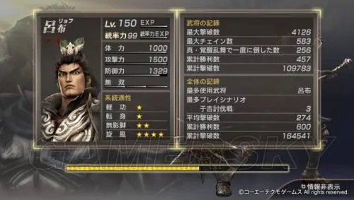 真三国无双7:猛将传 将星模式中后期全境压制图文心得