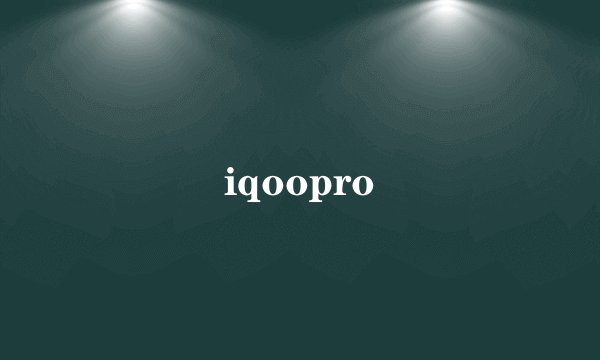 iqoopro