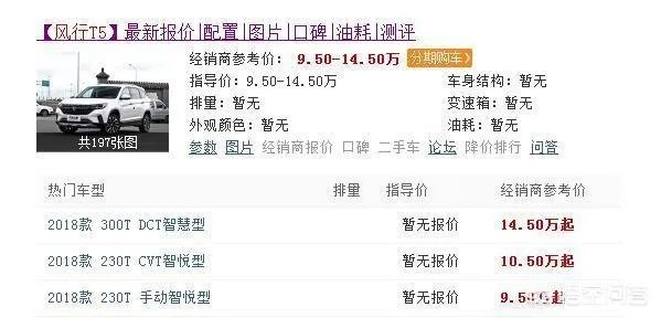 东风风行T5怎么样？