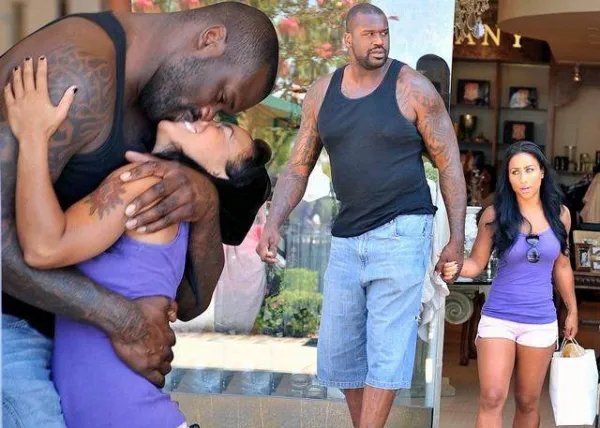 奥尼尔和普通人站在一块，是一个怎样的画面？