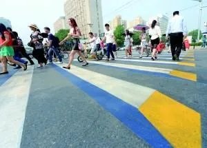 北京设立体斑马线是怎么回事？