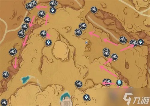 原神白铁块哪里多具体位置