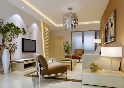 隐形门电视背景墙效果图 隐形门电视背景墙一体化设计