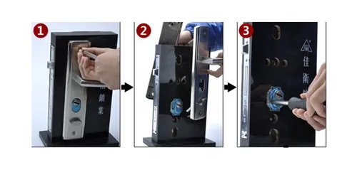 门锁换锁芯详细步骤  让您更加直观了解门锁换锁芯过程