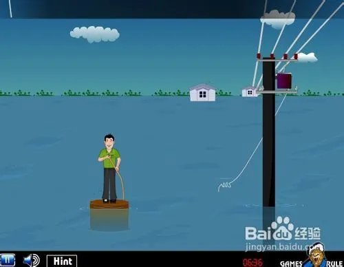 逃离带电水域-小游戏攻略