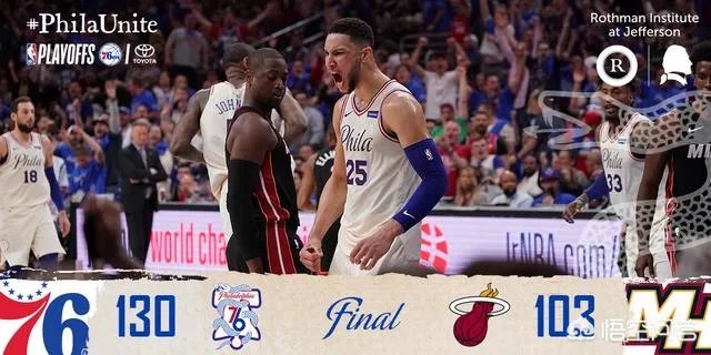 76人大胜热火，为什么说是热火被76人三分轰死的呢？
