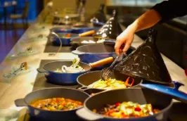 哈尔滨麦凯乐六楼自助餐（新天地）午餐和晚餐的不同