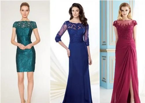 新娘妈妈晚礼服哪种好看  新娘妈妈晚礼服图片欣赏