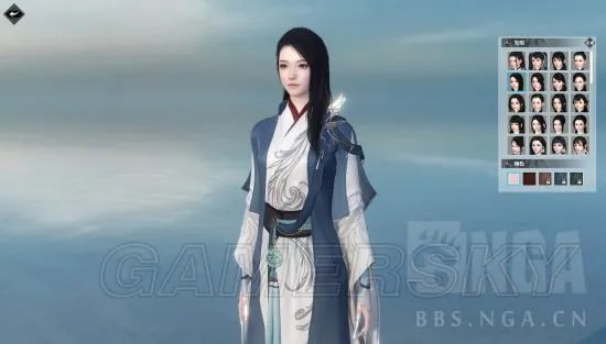 《逆水寒》捏脸数据 美女捏脸数据及捏脸心得