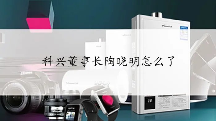 科兴董事长陶晓明怎么了