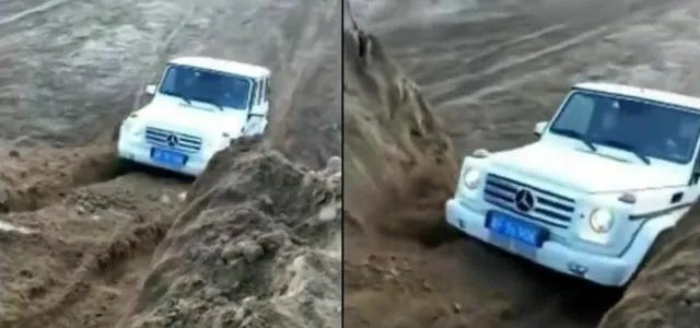 奔驰G级和路虎都爬不上的坡，为何五菱面包车就能成功登顶？