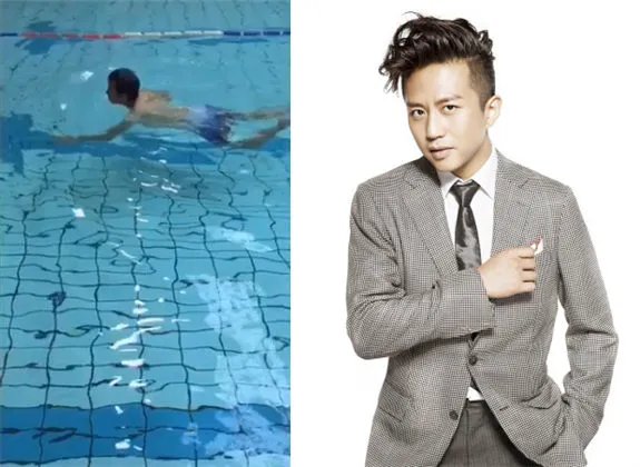 邓超晒狗刨式助威遭吐槽 网友:你还去贴膜吧