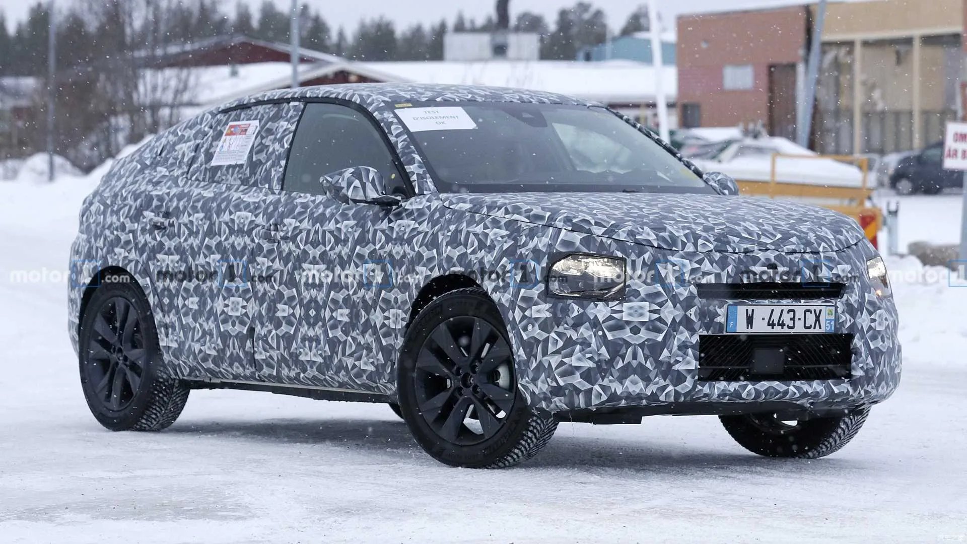 全新一代雪铁龙C4 Cactus测试谍照首次曝光 形似小号宝马X6