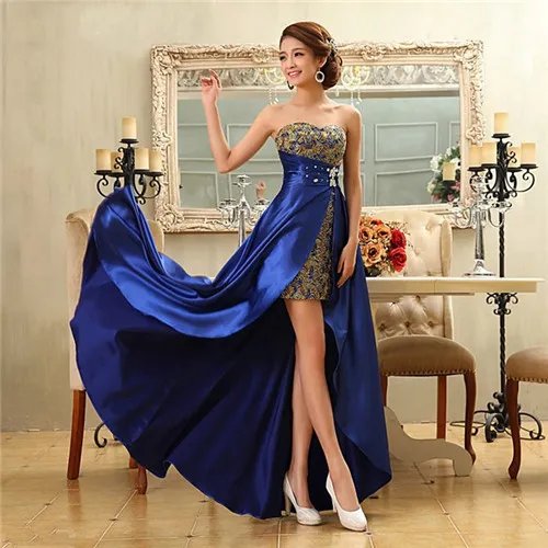 婚礼晚礼服图片欣赏   晚礼服怎么挑选