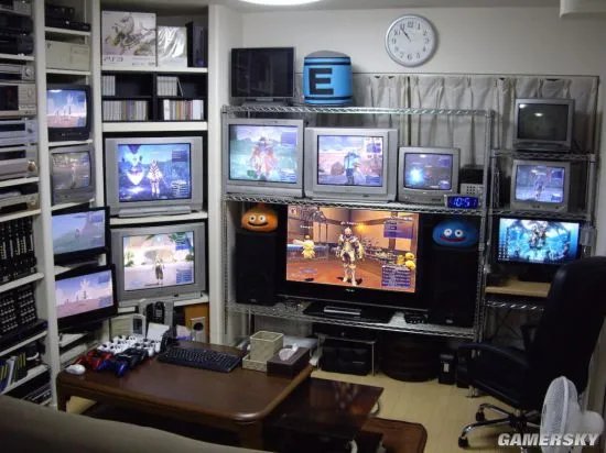 日本最强宅男为收藏游戏建了栋房子 打开像进入天堂