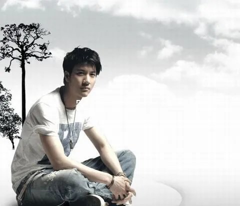 王力宏爬树庆祝的图片曝光 画面诙谐搞笑粉丝送祝福