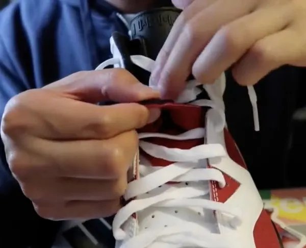 乔6鞋带扣应该怎么用？AJ6鞋带系法详细图解教学