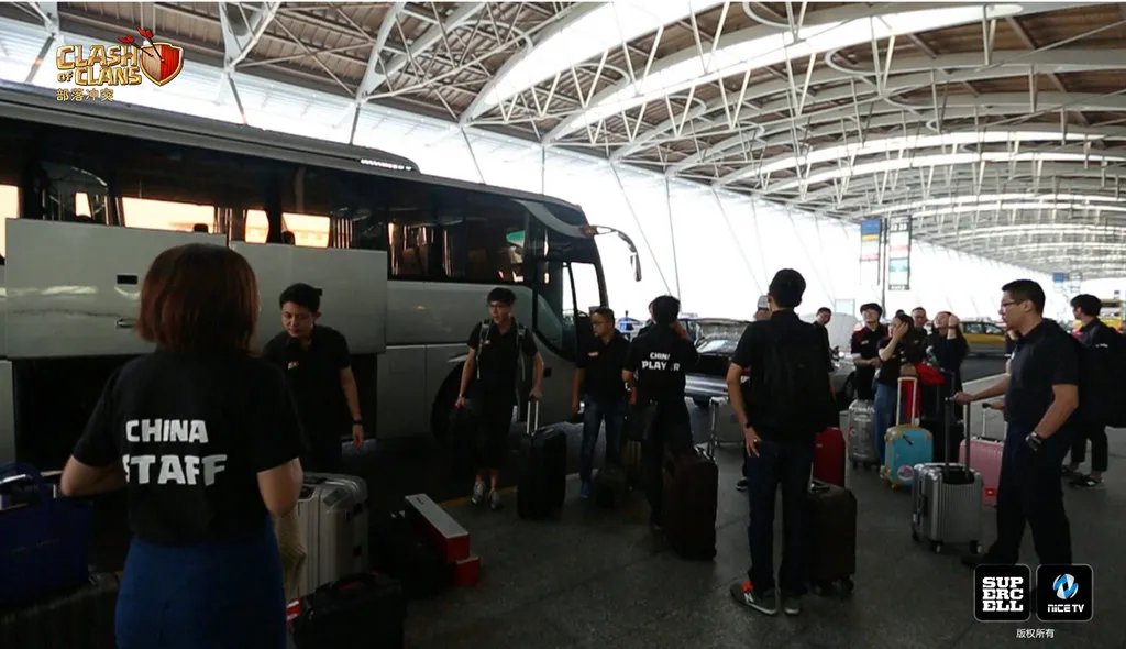 《部落冲突》韩国邀请赛：中国队已抵达首尔备战