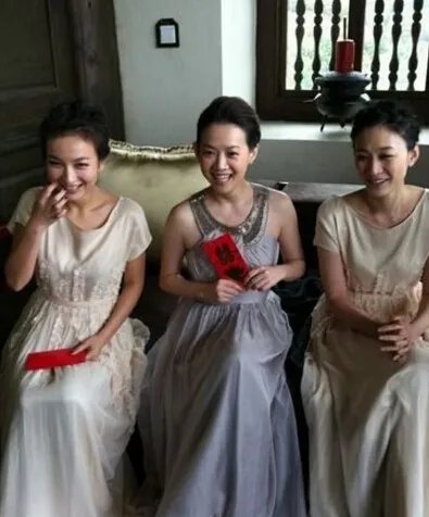 谢娜婚礼伴娘有哪些  星光熠熠大腕云集