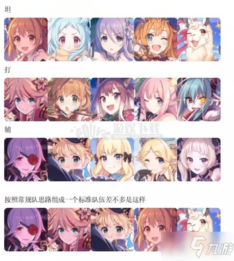 《公主连接》竞技场阵容如何搭配 竞技场万金油阵容搭配思路攻略