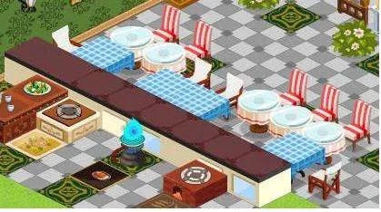 QQ餐厅21级最佳摆法升级快？