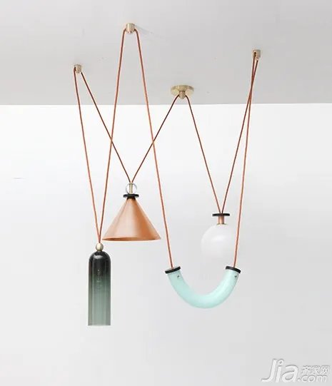 有趣的拼贴式灯具SHAPE UP创意设计