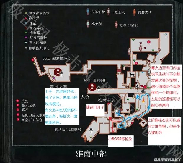 《血源》新手图文攻略 路线及BOSS打法新手攻略