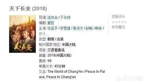 如何评价电视剧《天下长安》？