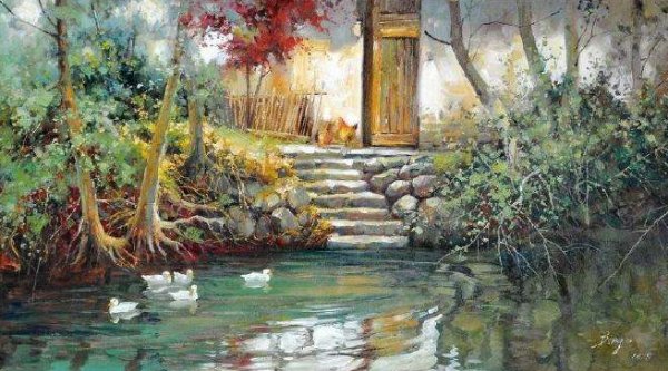 顾城“草在结它的籽,风在摇它的叶,我们站着什么都不说,就十分地美好”选自哪一篇诗集