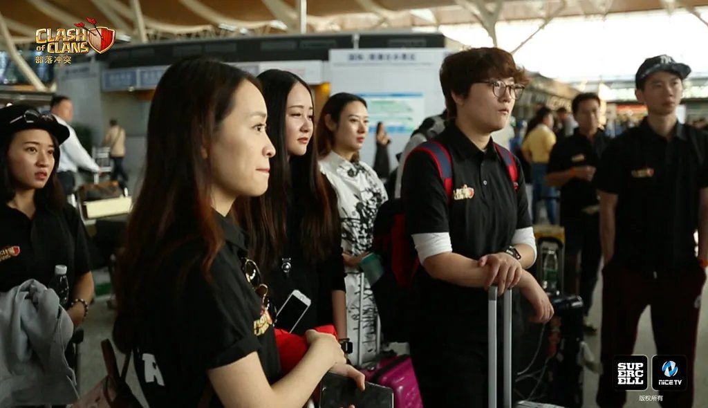 《部落冲突》韩国邀请赛：中国队已抵达首尔备战