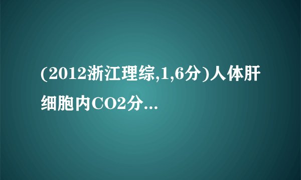 (2012浙江理综,1,6分)人体肝细胞内CO2分压和K+浓度高于细胞外,而O2分压和Na+浓度低于细胞外,上述四种物质中通过主动转运进入该细胞的是(  )

                                                    A. CO2
                                                    B. O2