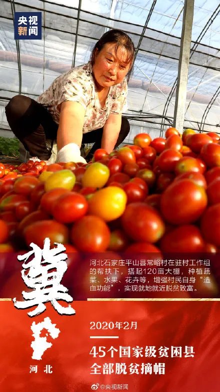 八年载入史册！中国已消除绝对贫困：9899万人口脱贫！