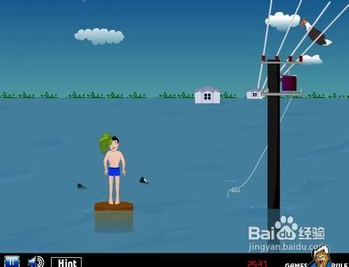 逃离带电水域-小游戏攻略