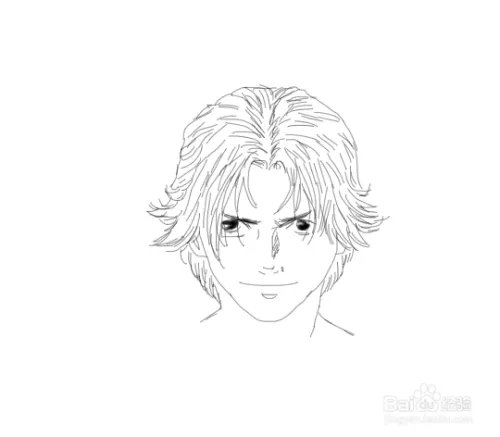帅哥头像怎么画，怎么画帅哥头像