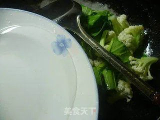 油菜蕻炒花菜