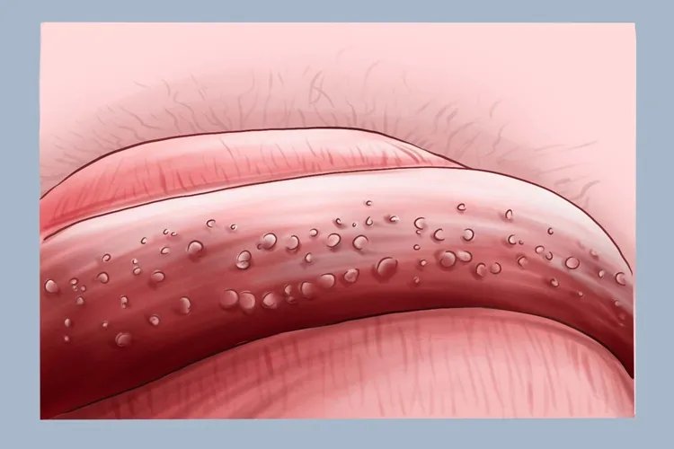 珍珠丘疹症状高清图片