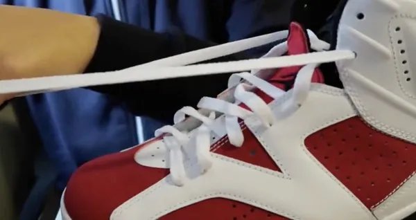 乔6鞋带扣应该怎么用？AJ6鞋带系法详细图解教学