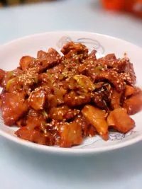 孜然肉片的做法