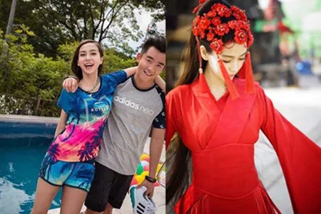 杨颖撩衣晒马甲线 腹肌明显惹人羡慕