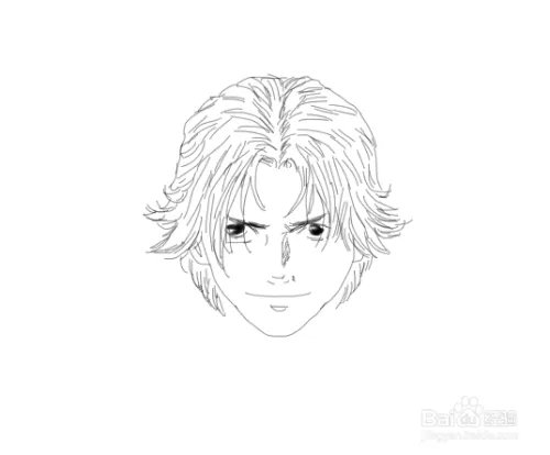 帅哥头像怎么画，怎么画帅哥头像