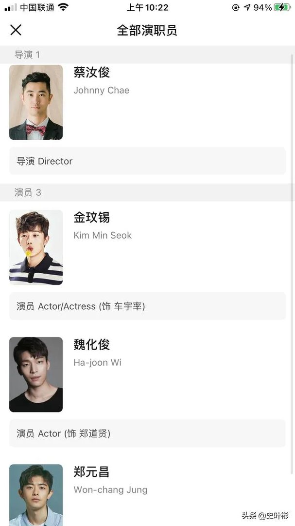 鲨鱼起点豆瓣演员表？