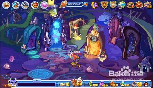 洛克王国幽暗空间怎么进