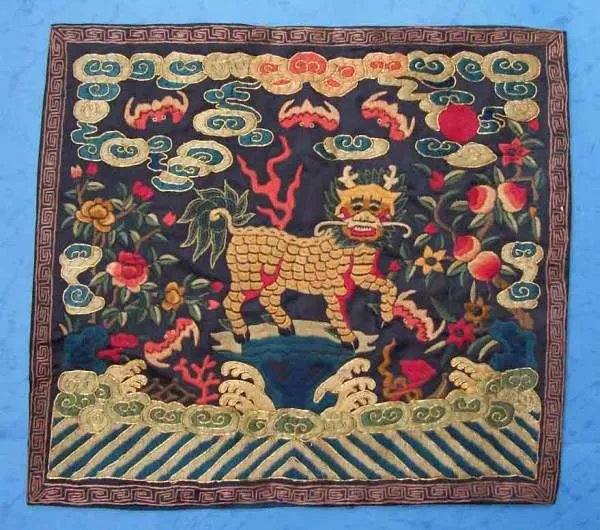 清代文三品补子的规则