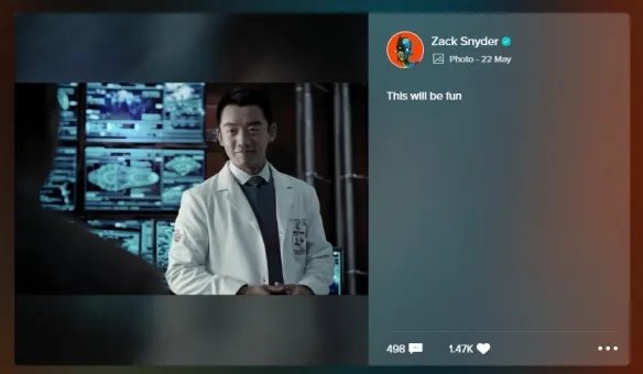 《正义联盟》新剧照曝光 郑恺饰演的原子侠亮相！