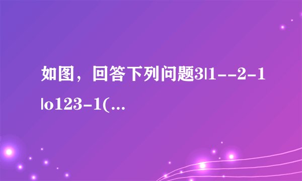 如图，回答下列问题3|1--2-1|o123-1(1)将△ABC沿x轴向左移一个单位长度，向上移2个单位长度，则A1的坐标为______,B1的坐标为______,C1的坐标为______.(2)若△ABC与△A2B2C2关于x轴对称,则A2的坐标为______，B2的坐标为______,C2的坐标为______.