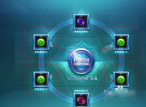 图文解析qq飞车合宝石技巧经验分享